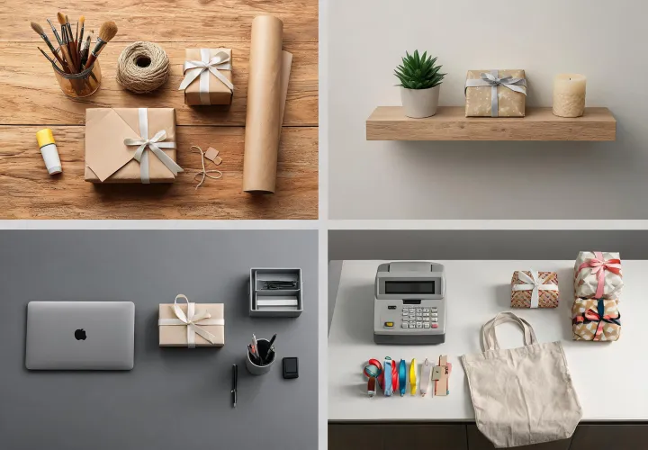 Map-style gifting segments board